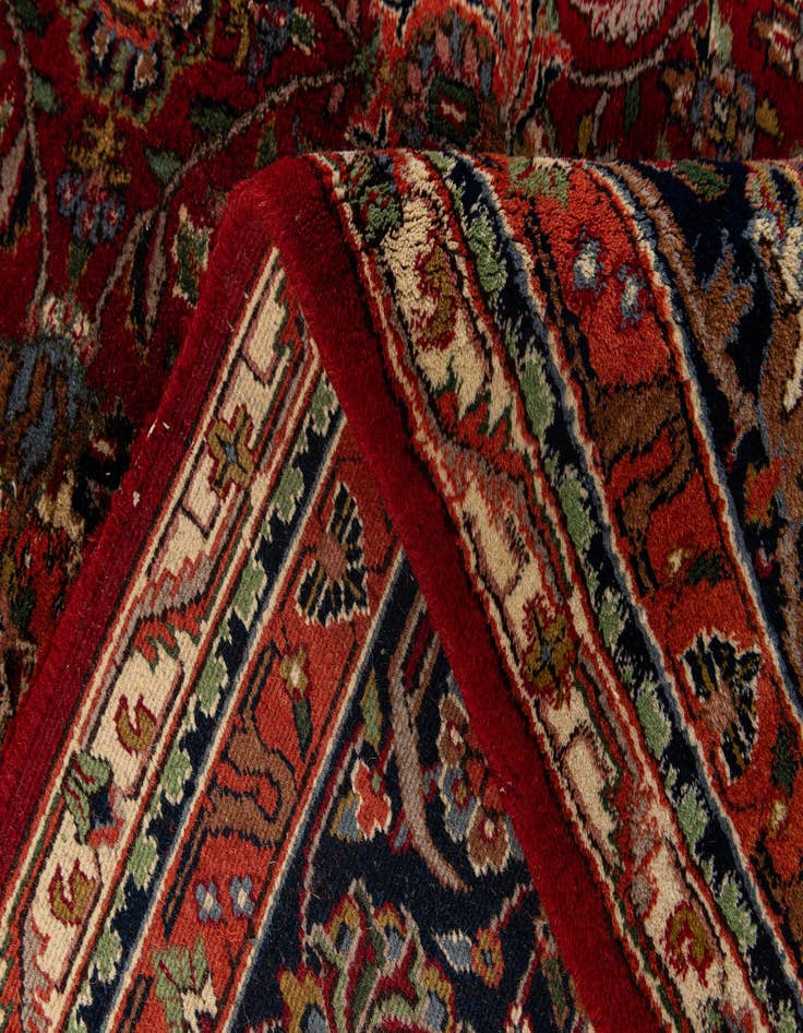 Detail image of  8' 3 x 11' 4  Hand Knotted Sarough Wool Rug