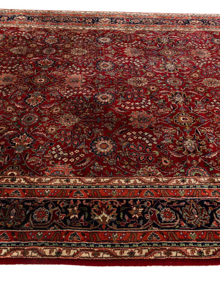 Detail image of  8' 3 x 11' 4  Hand Knotted Sarough Wool Rug