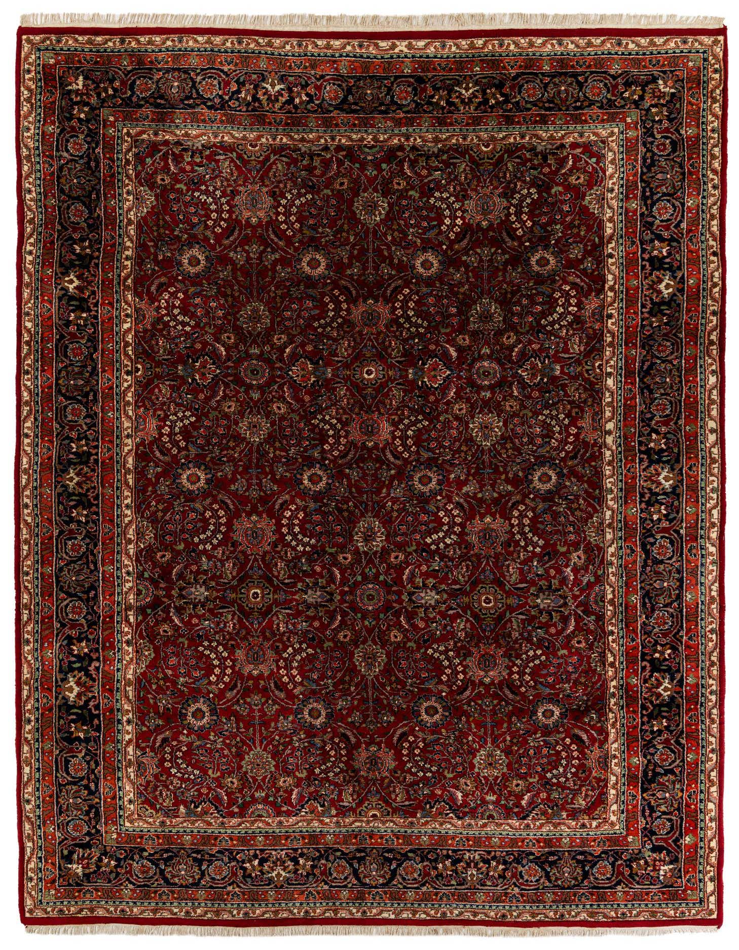 Primary image  8' 3 x 11' 4  Hand Knotted Sarough Wool Rug