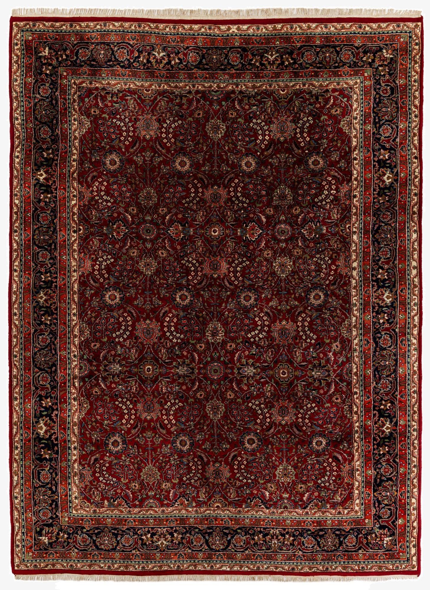  8' 3 x 11' 4  Hand Knotted Sarough Wool Rug
