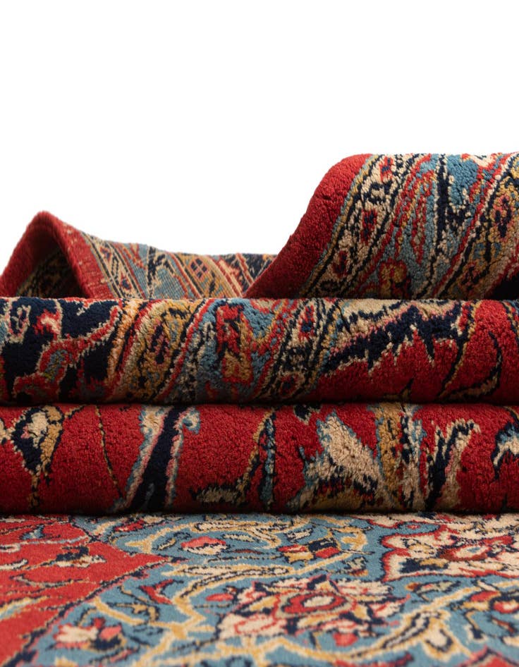 Detail image of  10' x 13' 3 Sarouk Wool Rug