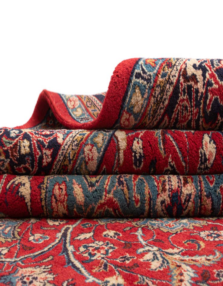 Detail image of  7' 3 x 11' Sarouk Wool Rug