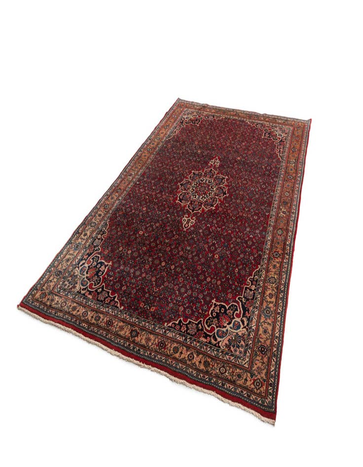 Detail image of  7' x 10' 8 Sarouk Wool Rug