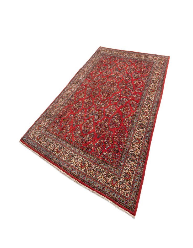 Detail image of  8' 4 x 11' 4 Sarouk Wool Rug