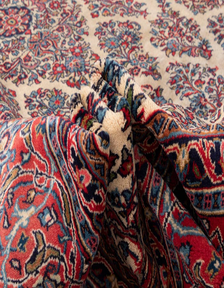 Detail image of  8' 3 x 11' 6 Sarouk Wool Rug