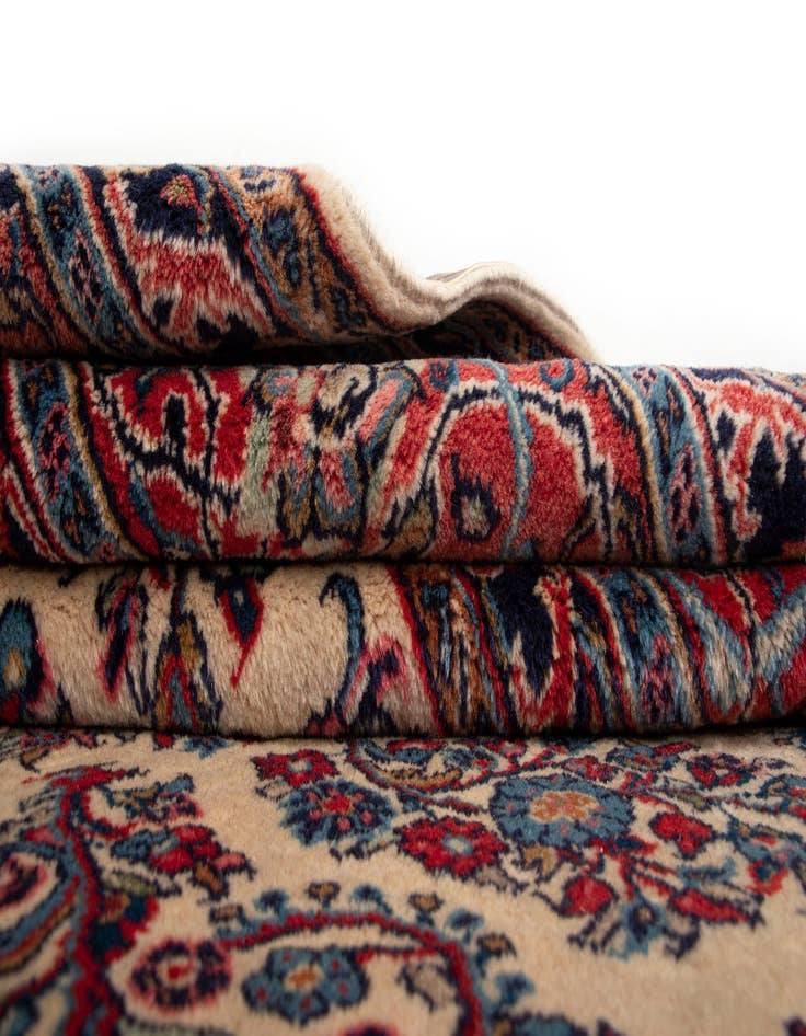 Detail image of  8' 3 x 11' 6 Sarouk Wool Rug