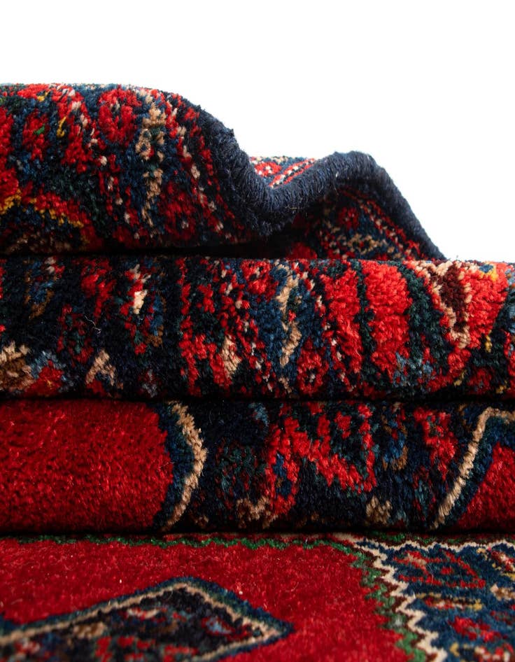 Detail image of  3' 10 x 5' 7 Senneh Wool Rug