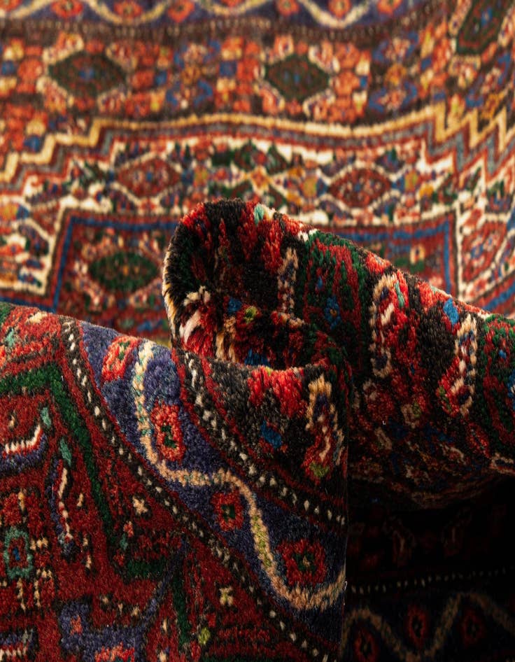 Detail image of  3' 11 x 5' Senneh Wool Rug