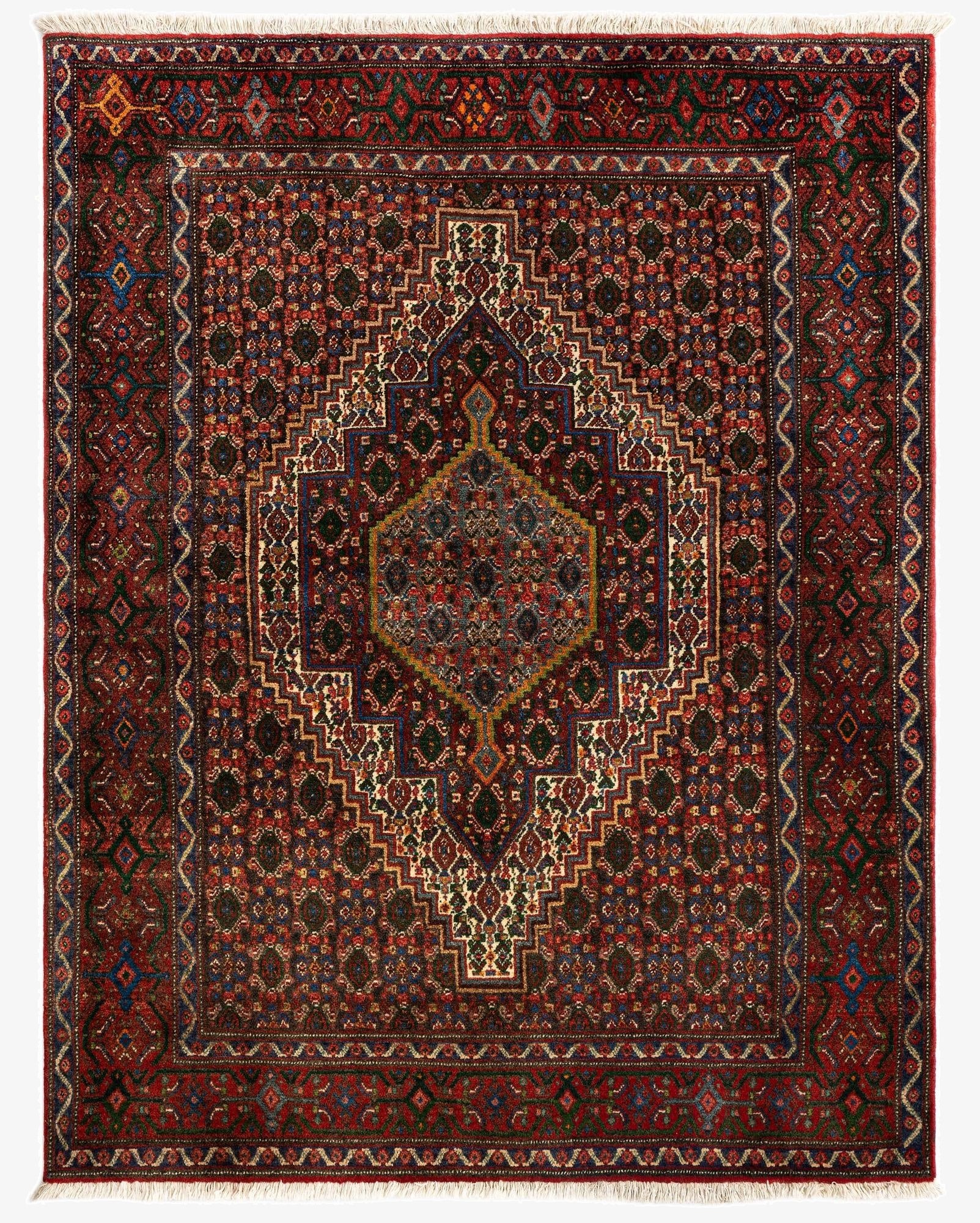  3' 11 x 5' Senneh Wool Rug