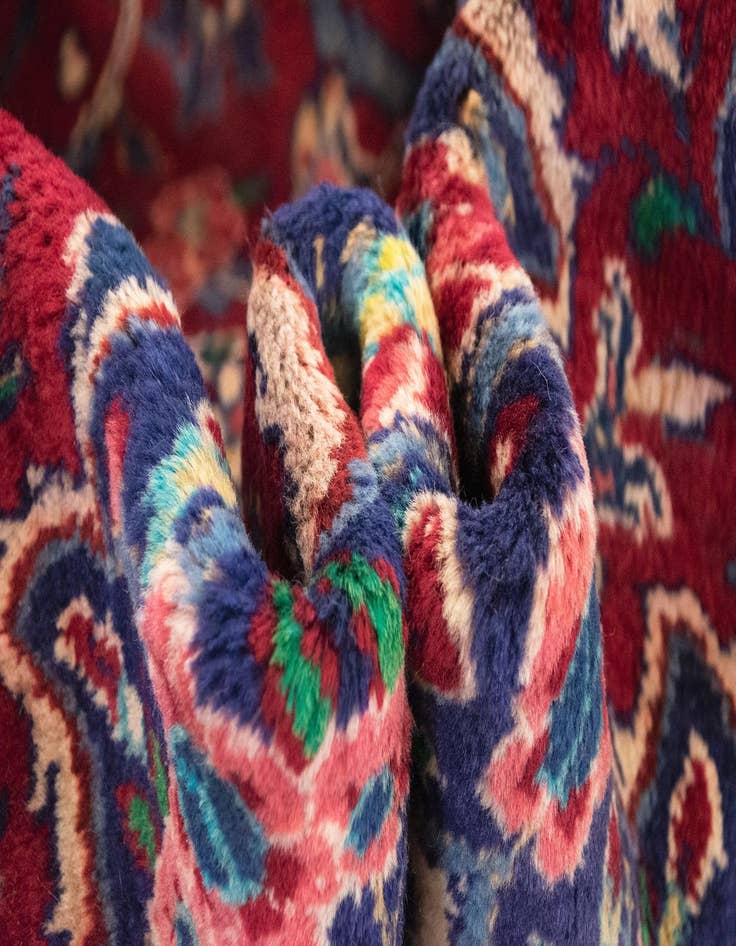 Detail image of 9' 7 x 13' 5 Hand Knotted Shaban Persian Wool Rug