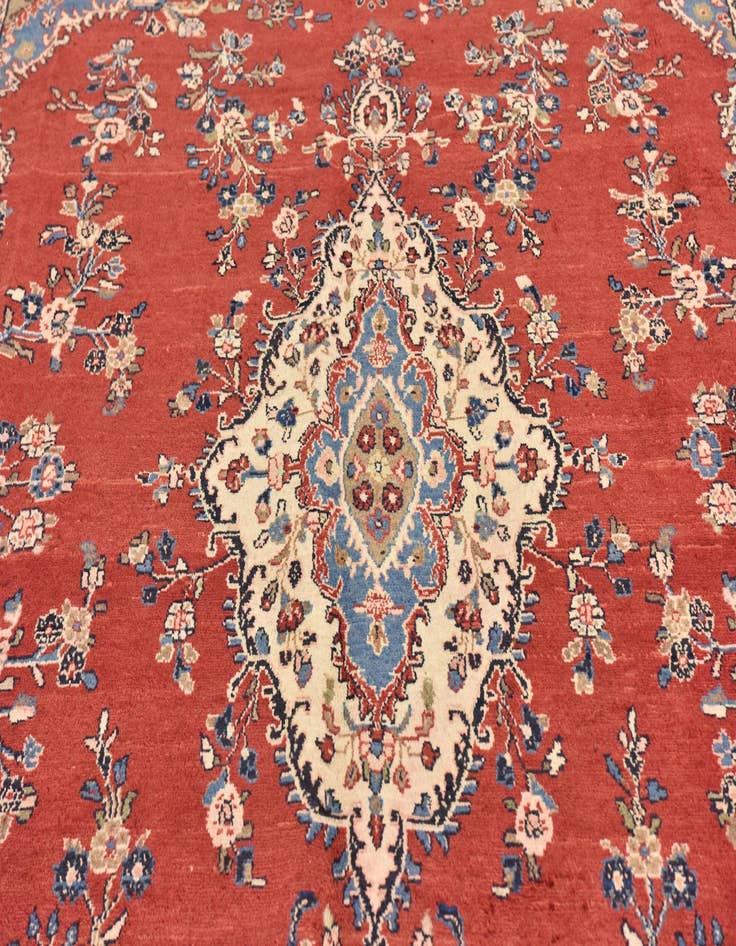 Detail image of  8' 3 x 12' 10  Hand Knotted Shahrbaft Persian Wool Rug