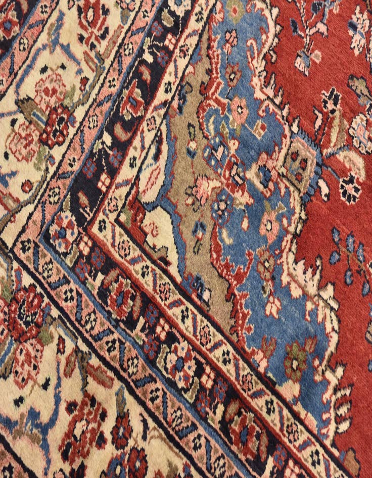 Detail image of  8' 3 x 12' 10  Hand Knotted Shahrbaft Persian Wool Rug
