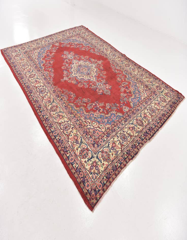 Detail image of  9' 2 x 12' 4  Hand Knotted Shahrbaft Persian Wool Rug