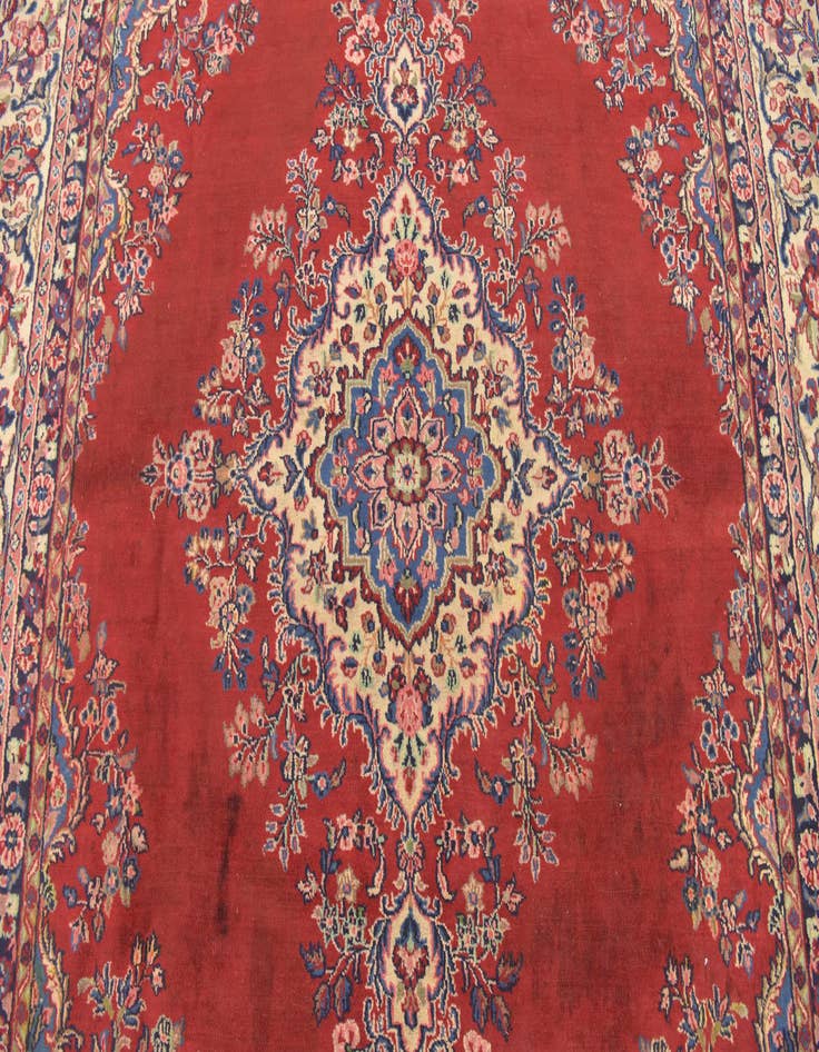 Detail image of  9' 2 x 12' 4  Hand Knotted Shahrbaft Persian Wool Rug