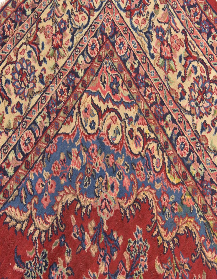 Detail image of  9' 2 x 12' 4  Hand Knotted Shahrbaft Persian Wool Rug