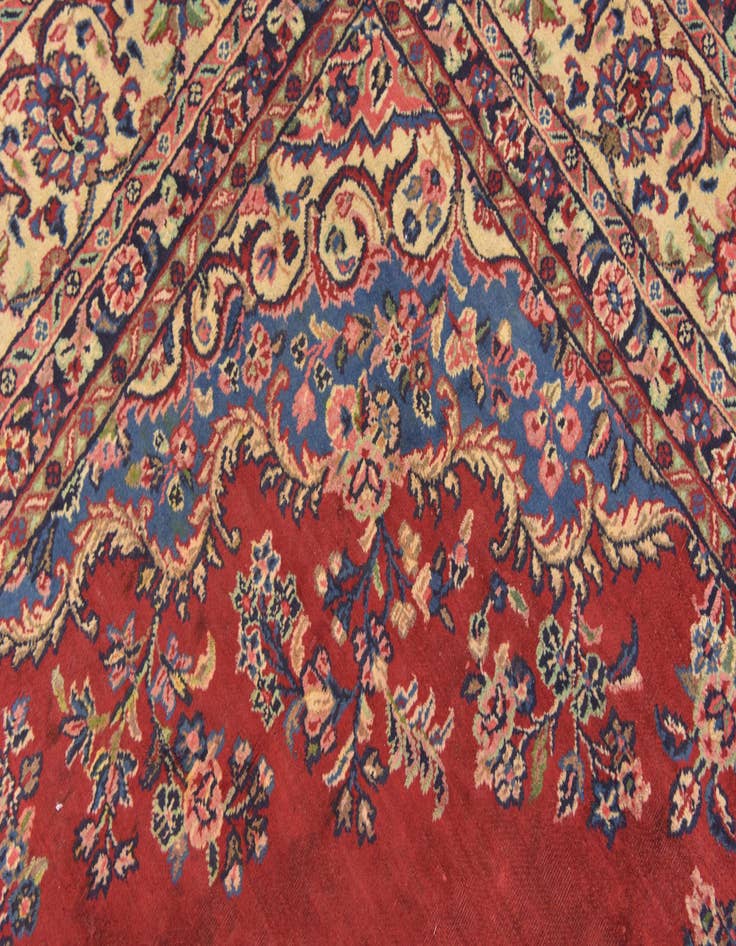 Detail image of  9' 2 x 12' 4  Hand Knotted Shahrbaft Persian Wool Rug