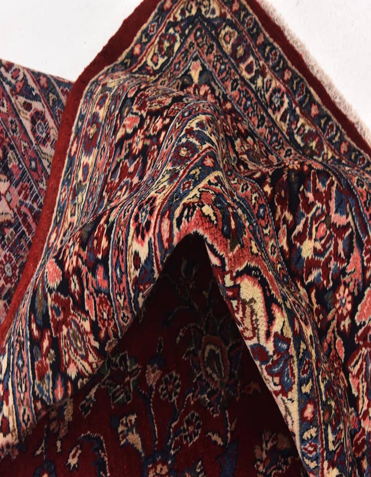 Detail image of  9' 9 x 12' 10  Hand Knotted Shahrbaft Persian Wool Rug