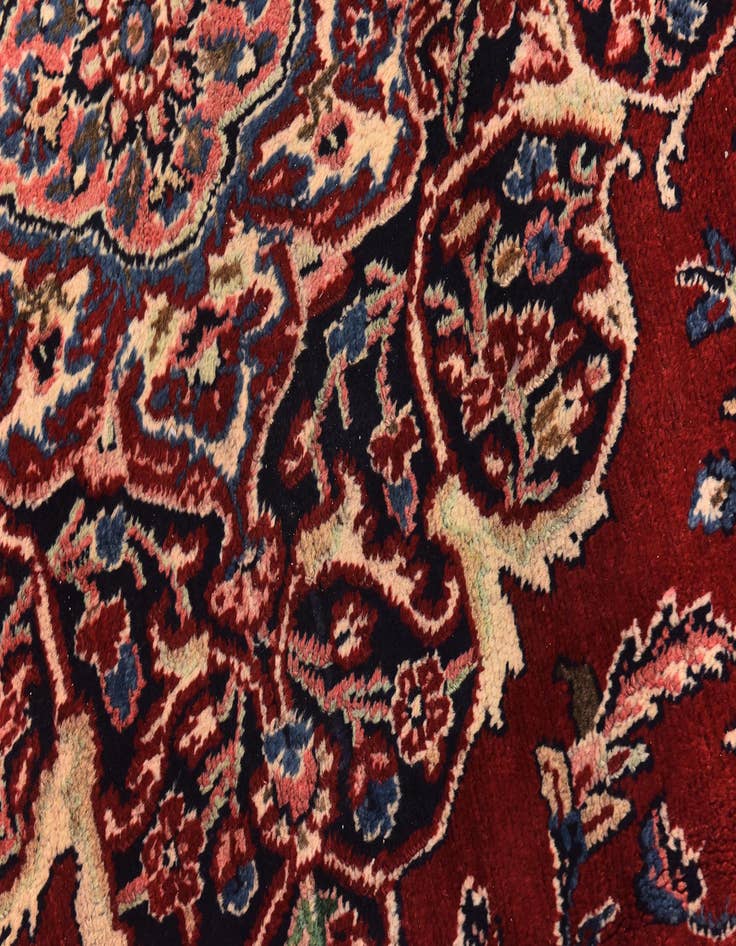 Detail image of  9' 9 x 12' 10  Hand Knotted Shahrbaft Persian Wool Rug
