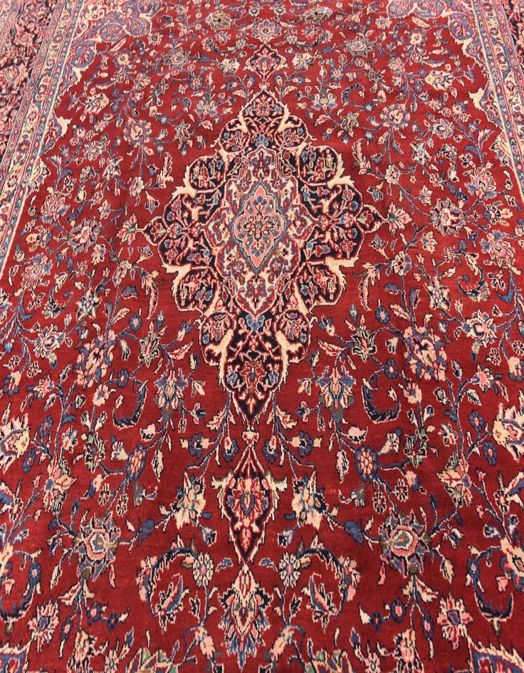 Detail image of  9' 9 x 12' 10  Hand Knotted Shahrbaft Persian Wool Rug