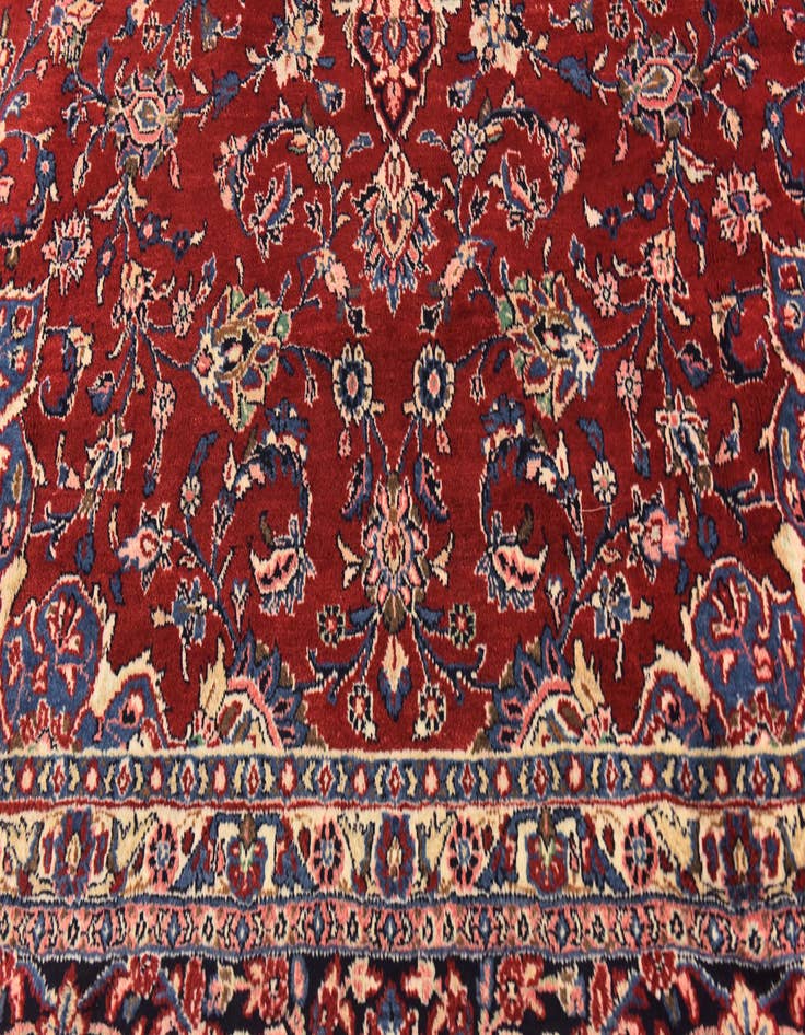 Detail image of  9' 9 x 12' 10  Hand Knotted Shahrbaft Persian Wool Rug