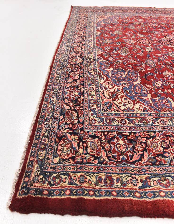 Detail image of  9' 9 x 12' 10  Hand Knotted Shahrbaft Persian Wool Rug