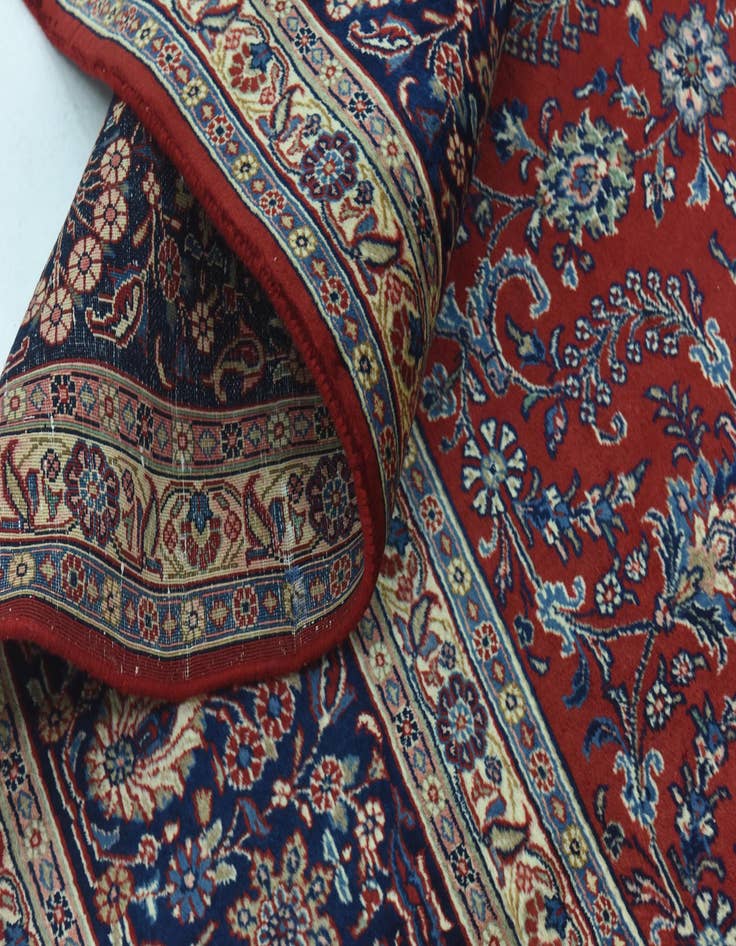 Detail image of  9' 6 x 13'  Hand Knotted Shahrbaft Persian Wool Rug