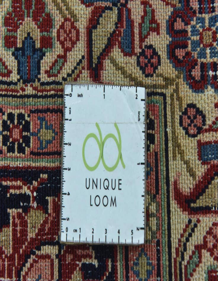 Detail image of  9' 6 x 13'  Hand Knotted Shahrbaft Persian Wool Rug