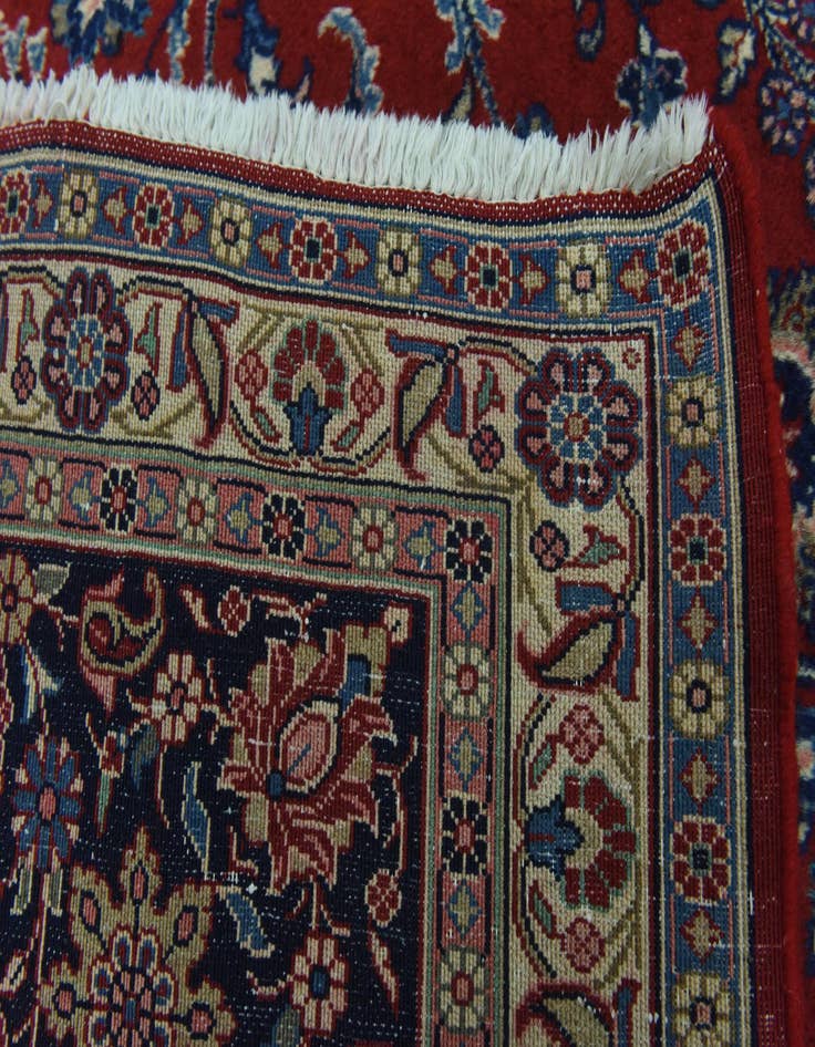 Detail image of  9' 6 x 13'  Hand Knotted Shahrbaft Persian Wool Rug