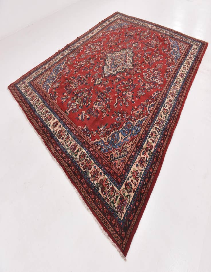 Detail image of  10' 5 x 13' 4  Hand Knotted Shahrbaft Persian Wool Rug