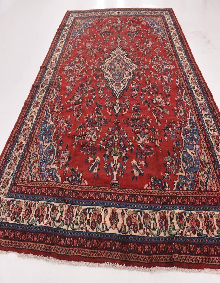 Detail image of  10' 5 x 13' 4  Hand Knotted Shahrbaft Persian Wool Rug