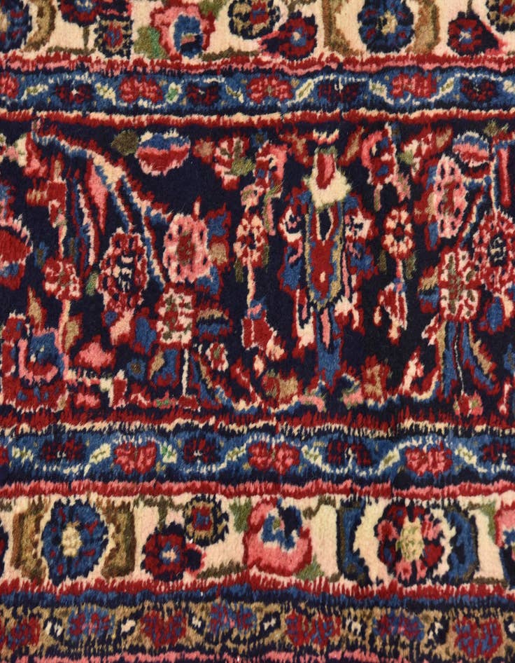 Detail image of  10' 7 x 13' 1  Hand Knotted Shahrbaft Persian Wool Rug