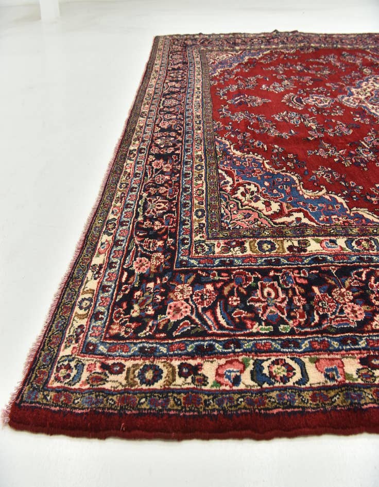 Detail image of  10' 7 x 13' 1  Hand Knotted Shahrbaft Persian Wool Rug