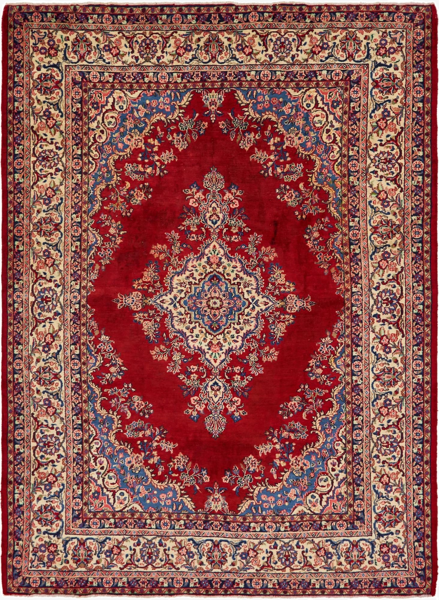  9' 2 x 12' 4  Hand Knotted Shahrbaft Persian Wool Rug