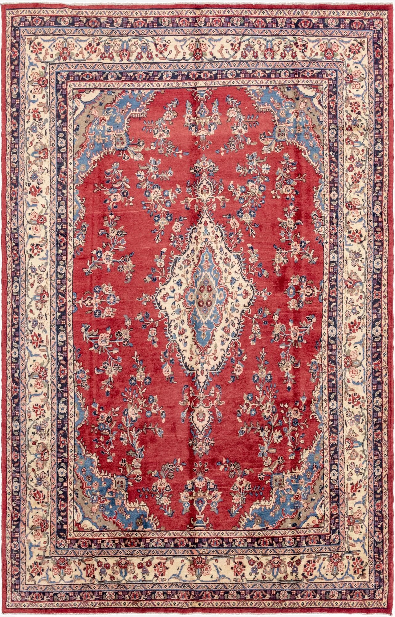  8' 3 x 12' 10  Hand Knotted Shahrbaft Persian Wool Rug