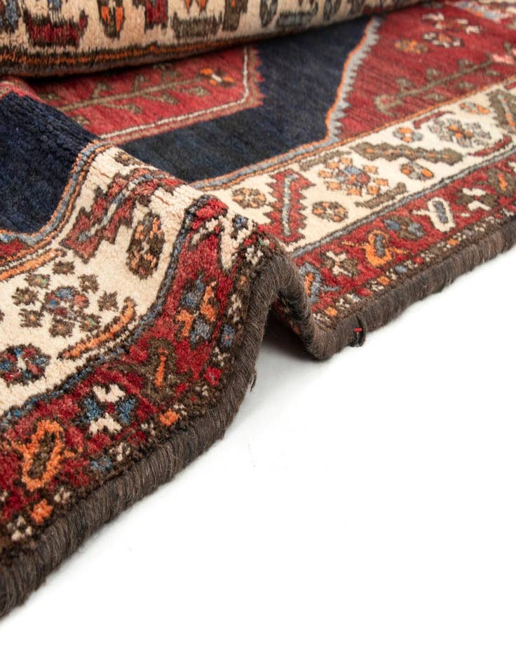 Detail image of  4' 4 x 6' 3 Shahsavan Wool Rug