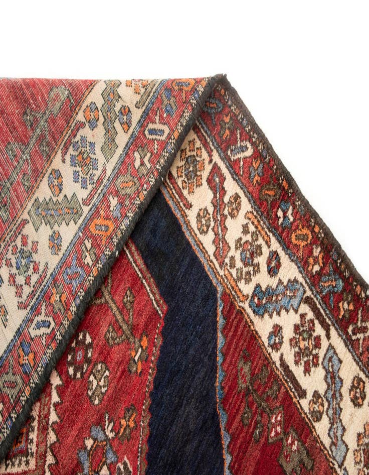 Detail image of  4' 4 x 6' 3 Shahsavan Wool Rug