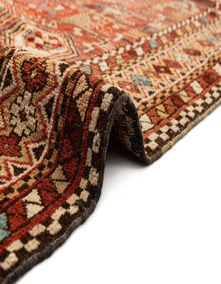 Detail image of  4' 6 x 4' 9 Shirvan Rug