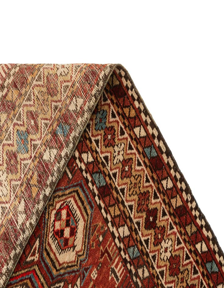 Detail image of  4' 6 x 4' 9 Shirvan Rug