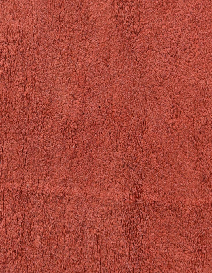 Detail image of  3' x 5'  Hand Knotted Solid Gabbeh Oriental Wool Rug