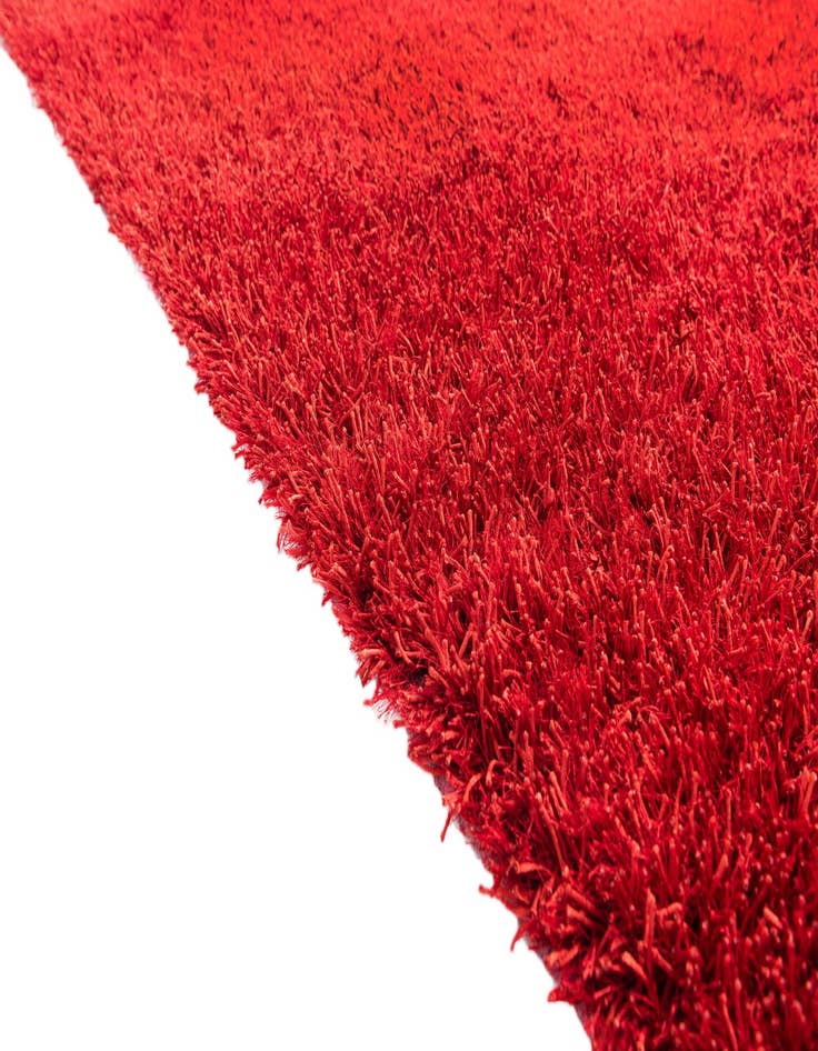 Detail image of  5' 8 x 7' 8  Hand Knotted Solid Shag Oriental Rug