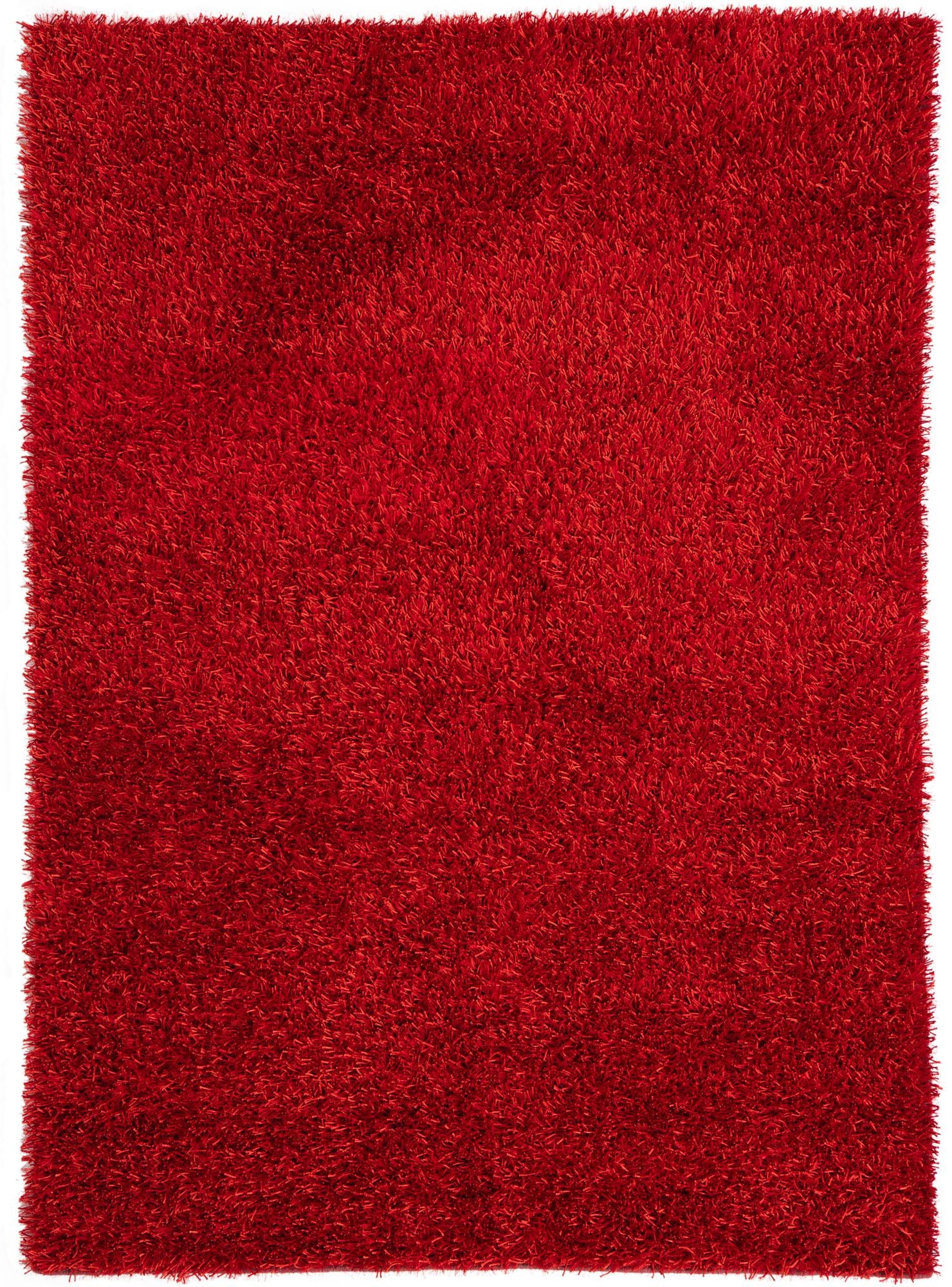  5' 8 x 7' 8  Hand Knotted Solid Shag Oriental Rug