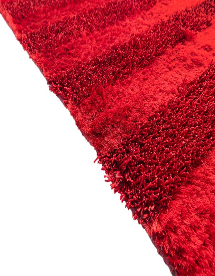 Detail image of  5' x 6' 7  Hand Knotted Solid Shag Oriental Rug