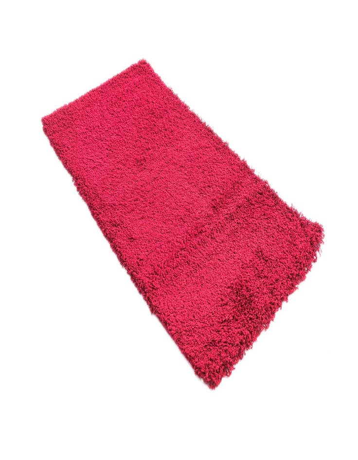 Detail image of  2' 8 x 5' Solid Shag Rug