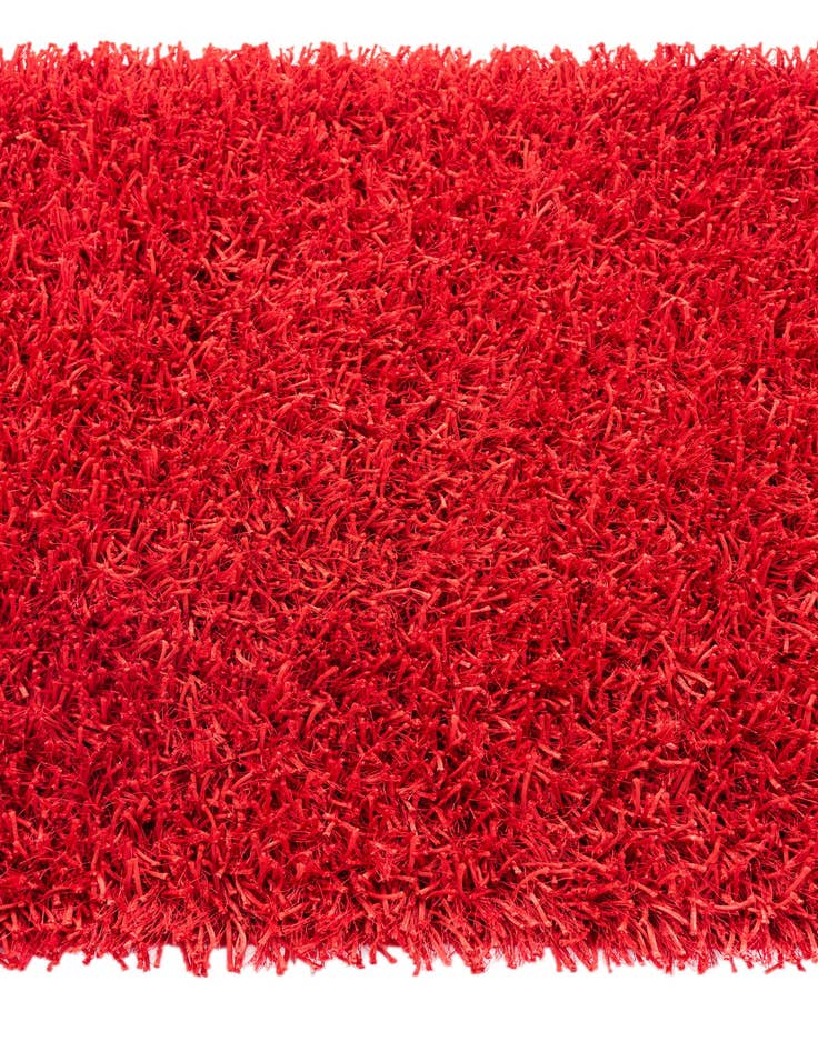 Detail image of  2' 6 x 4' 9  Hand Knotted Solid Shag Oriental Rug