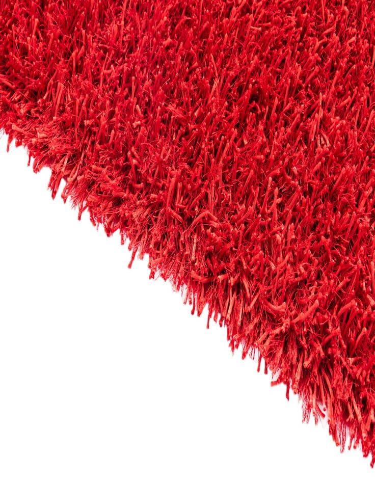 Detail image of  2' 6 x 4' 9  Hand Knotted Solid Shag Oriental Rug