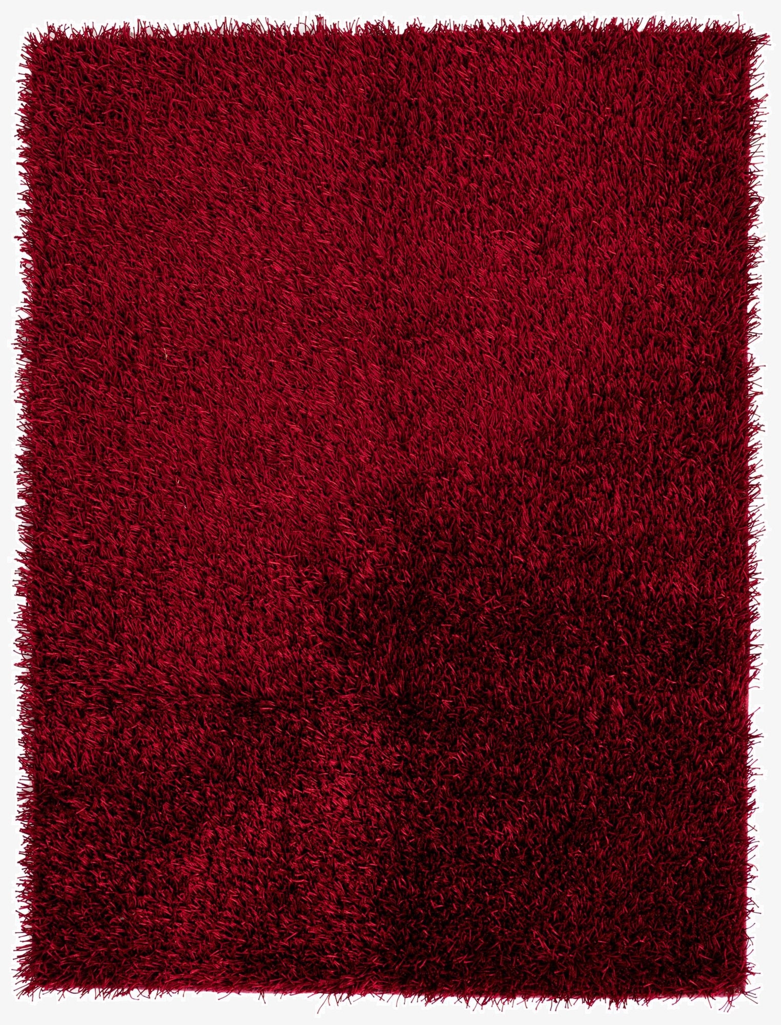  5' x 6' 8  Hand Knotted Solid Shag Rug