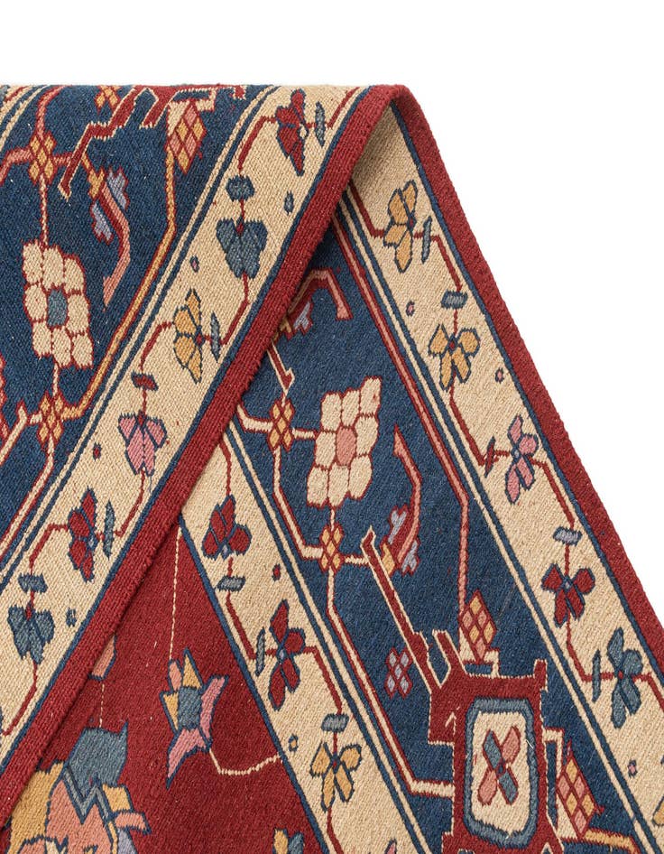 Detail image of  8' 1 x 10' 1 Soumack Kelim Rug