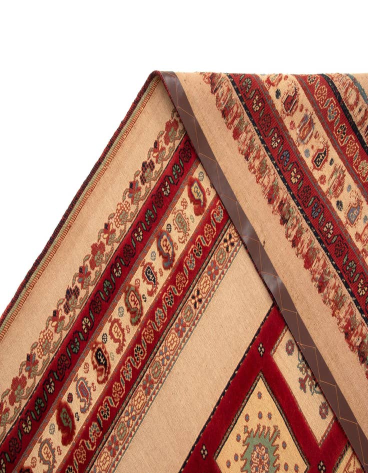 Detail image of  6' 7 x 9' 7 Sumak Kilim Rug