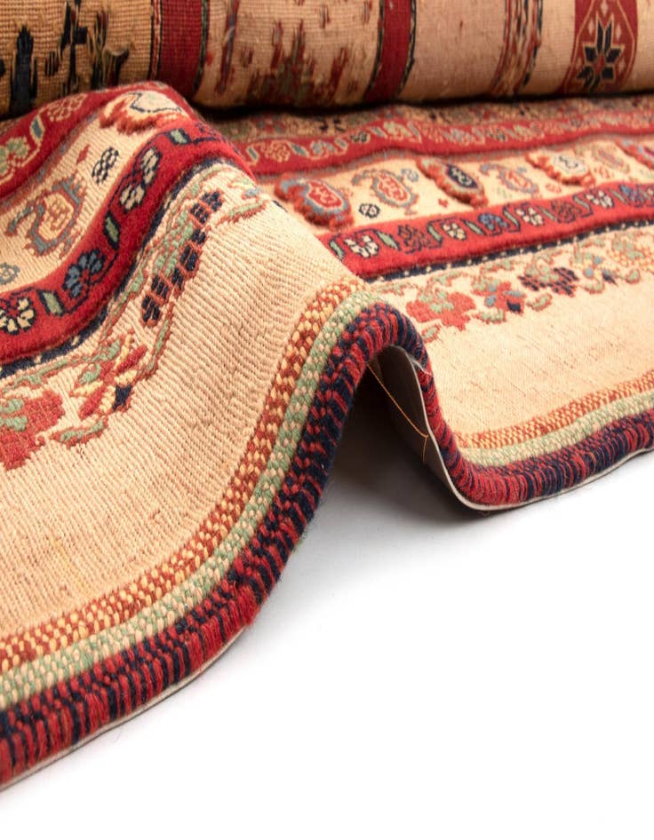 Detail image of  6' 7 x 9' 7 Sumak Kilim Rug