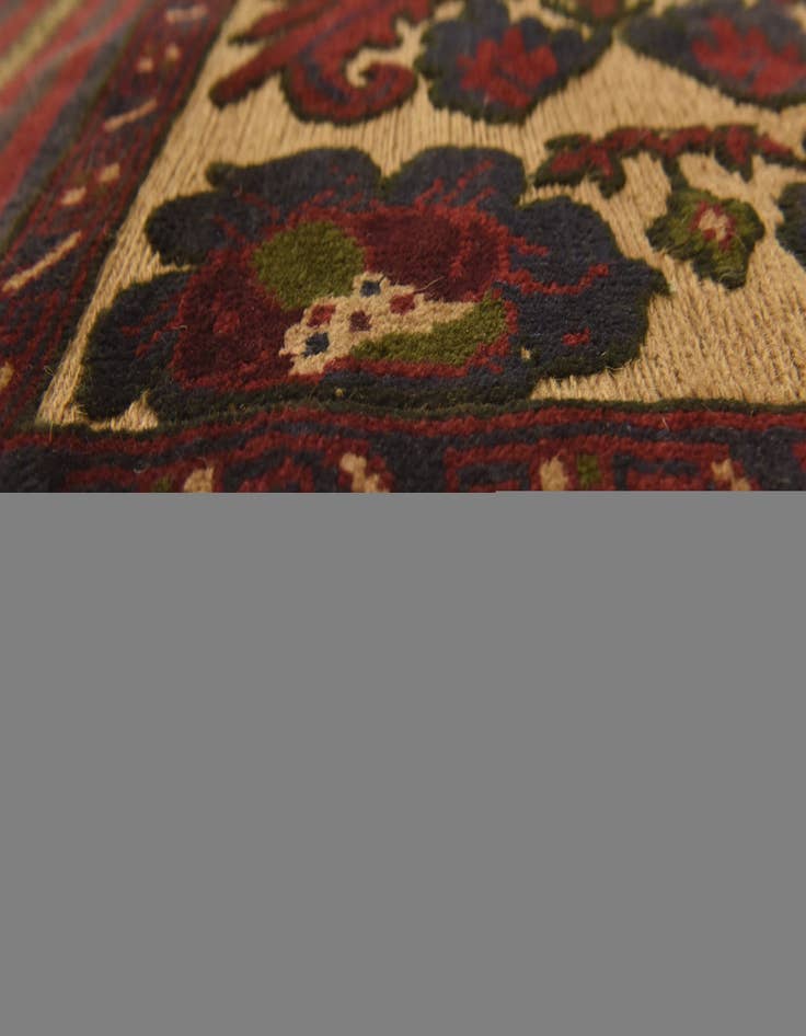 Detail image of  6' 7 x 9' 4  Hand Knotted Sumak Wool Rug